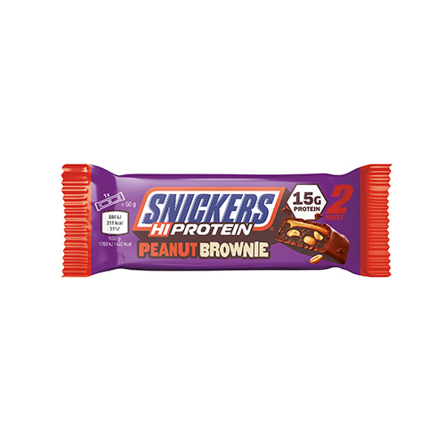 Mars Protein Snickers High Protein Bar - Peanut Brownie (1x50g)