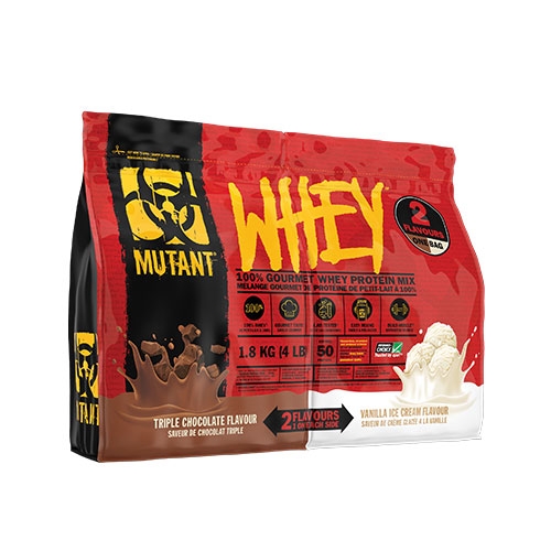 Mutant Mutant Whey - Dual Chamber Bag (4lbs) Mutant Mutant Whey - Dual Chamber Bag (4lbs)