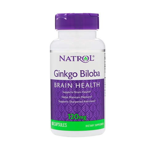 Natrol Ginkgo Biloba 120mg Caps (60) Natrol Ginkgo Biloba 120mg Caps (60)